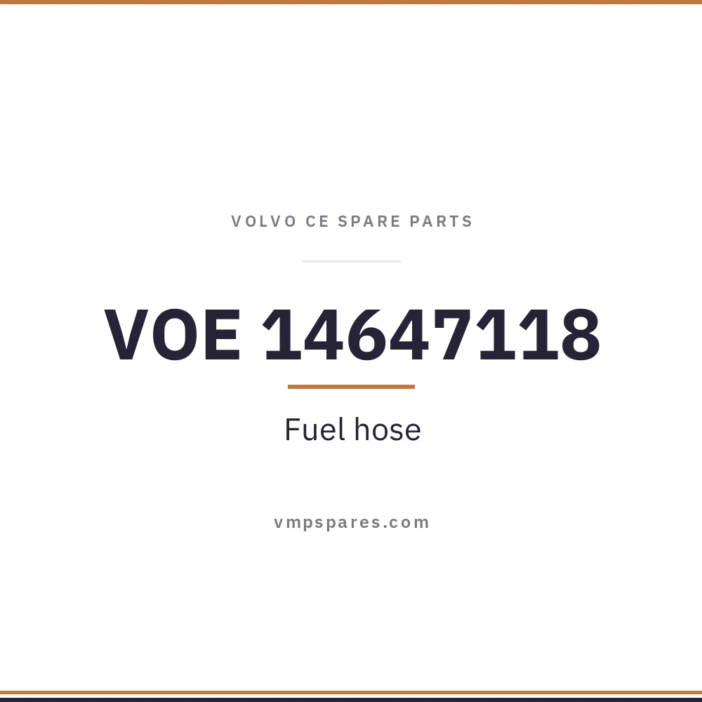 VOE 14647118 – Fuel hose