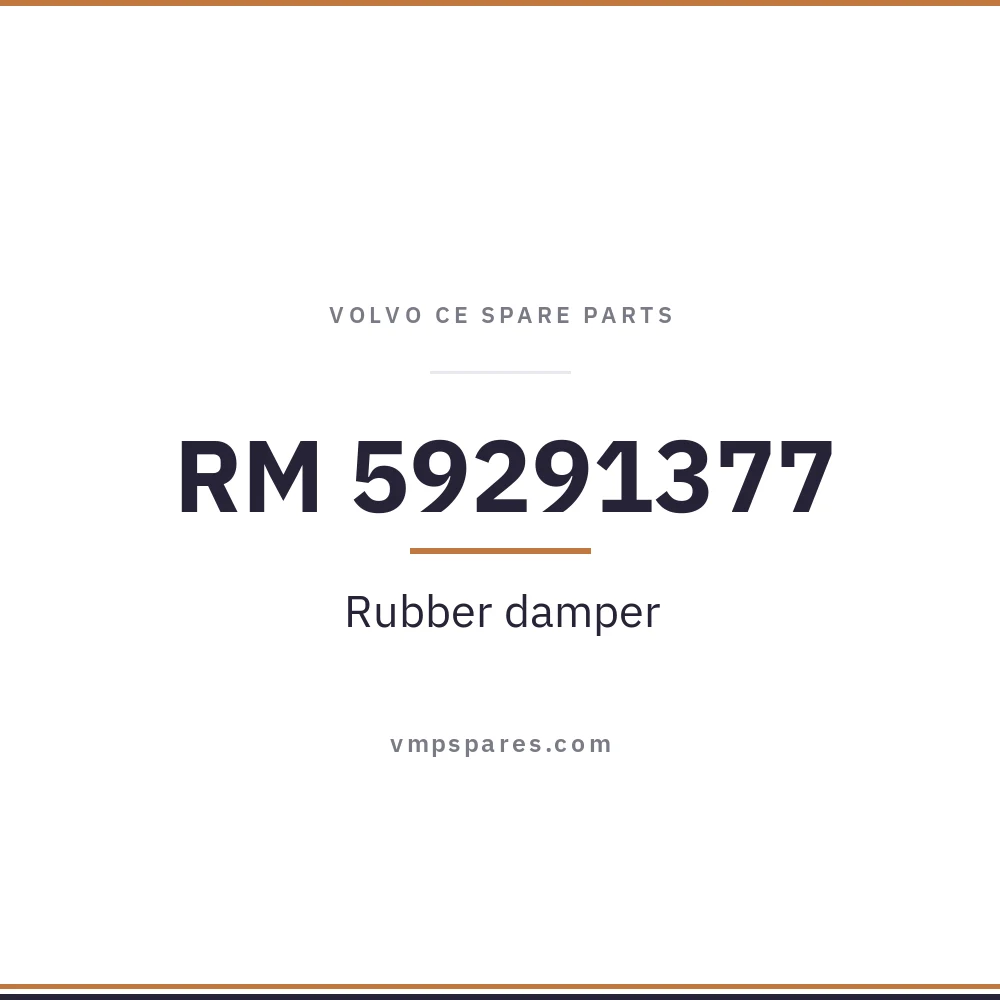RM 59291377 – Rubber damper