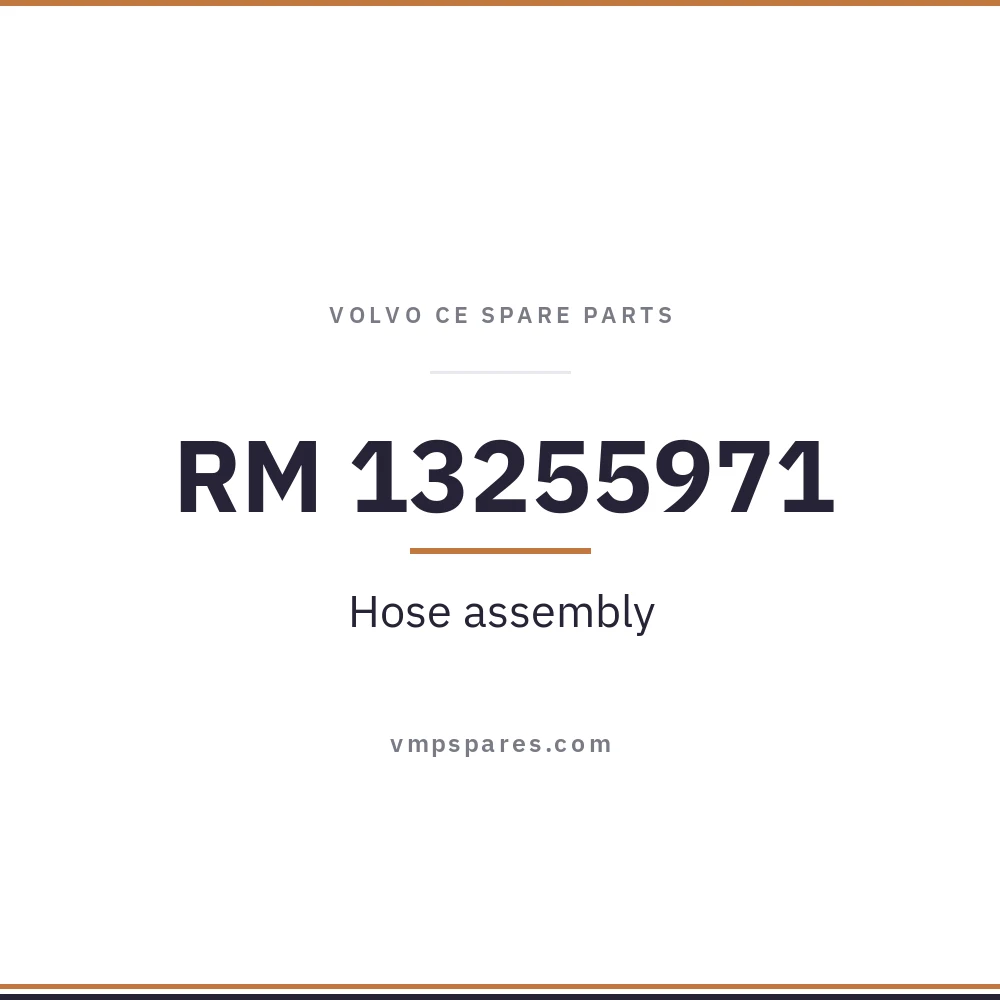 RM 13255971 – Hose assembly