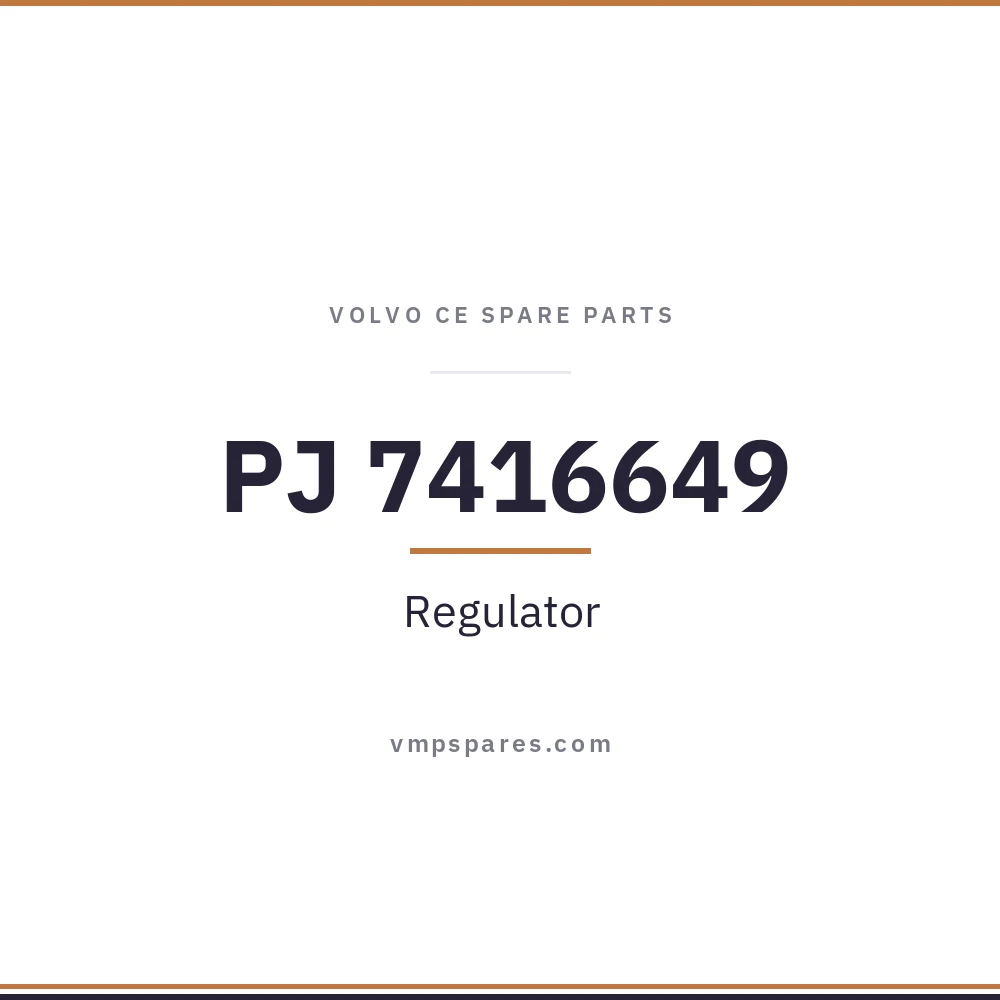 PJ 7416649 – Regulator