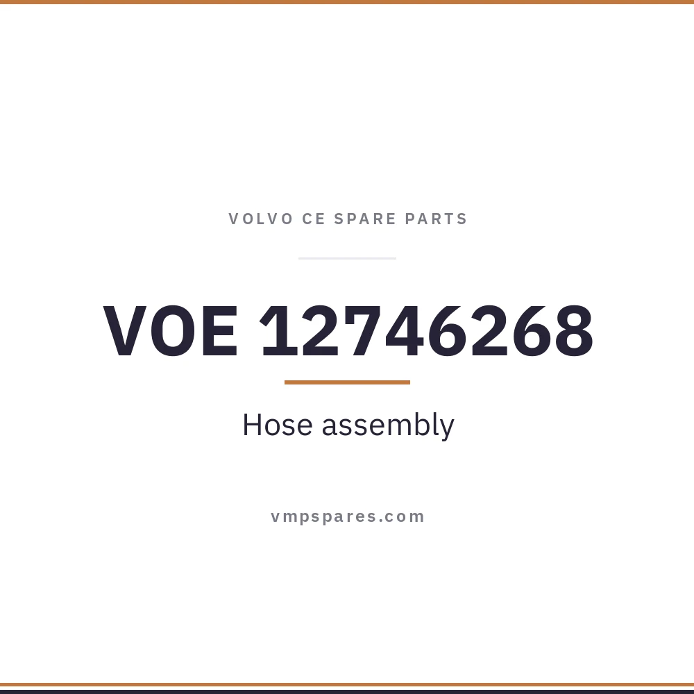 VOE 12746268 – Hose assembly
