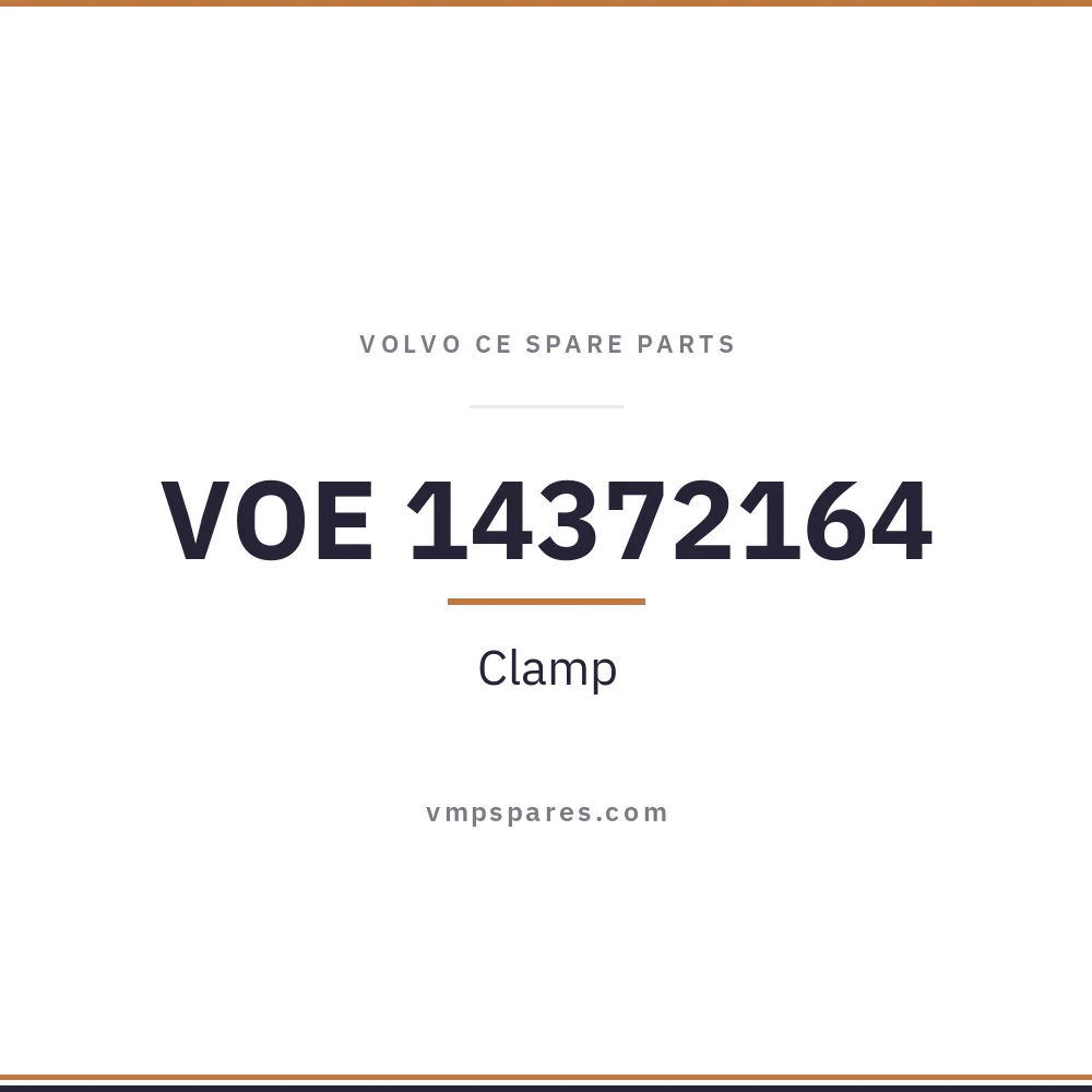 VOE 14372164 – Clamp