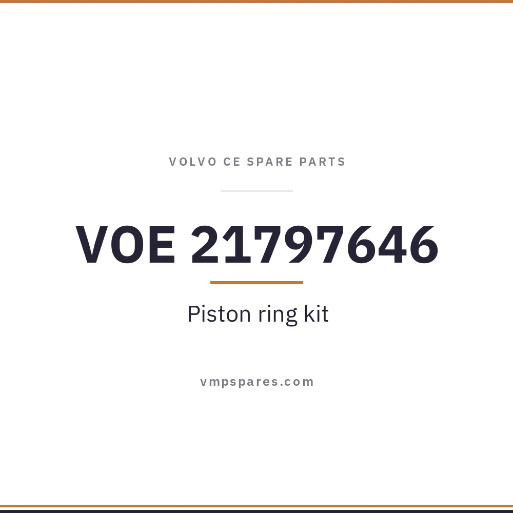 VOE 21797646 – Piston ring kit