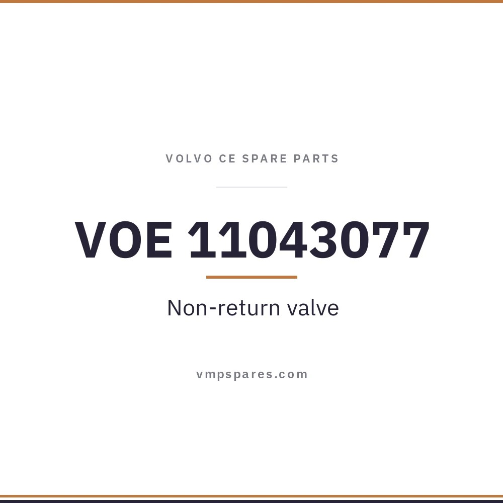 VOE 11043077 – Non-return valve