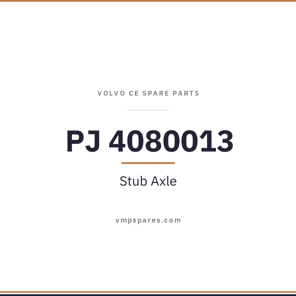 PJ 4080013 – Stub Axle