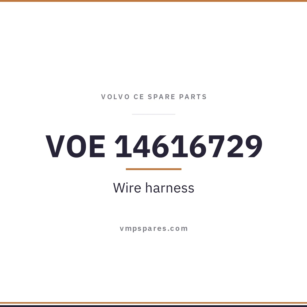 VOE 14616729 – Wire harness