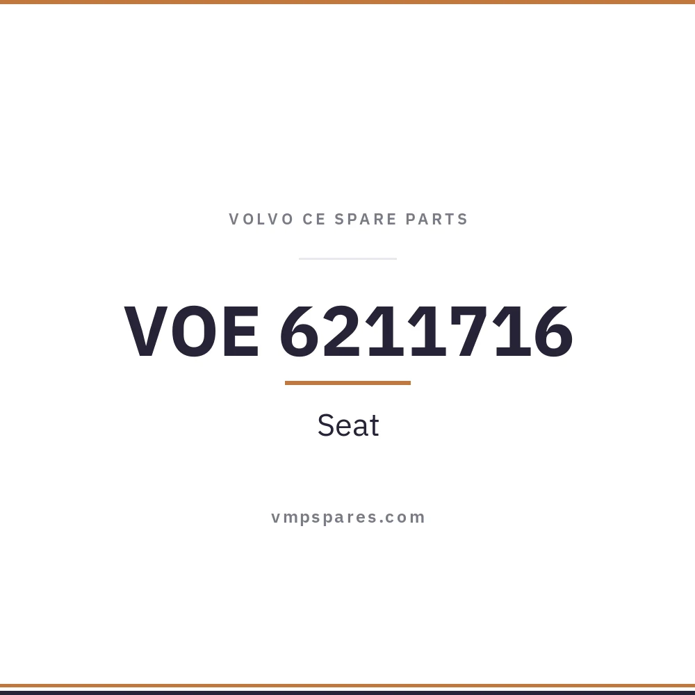 VOE 6211716 – Seat