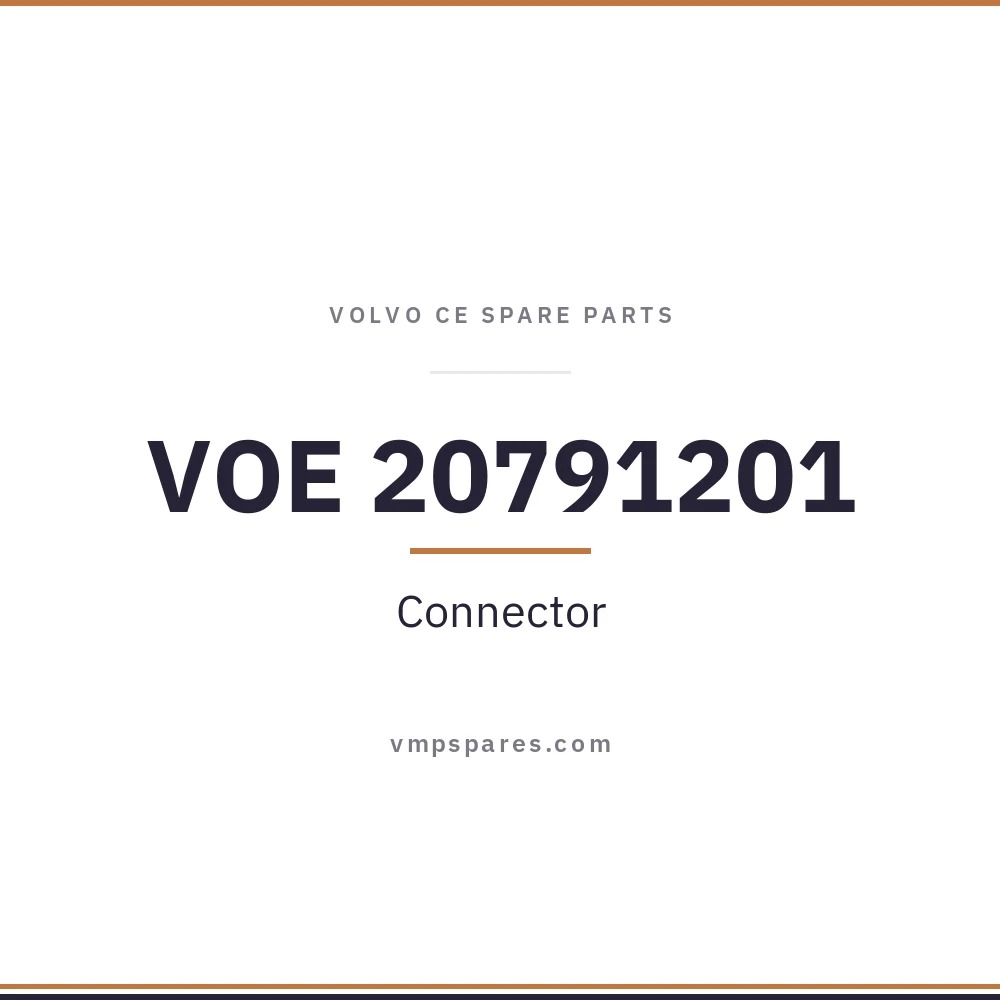 VOE 20791201 – Connector