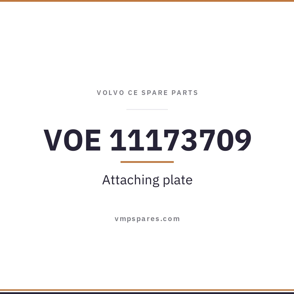 VOE 11173709 – Attaching plate