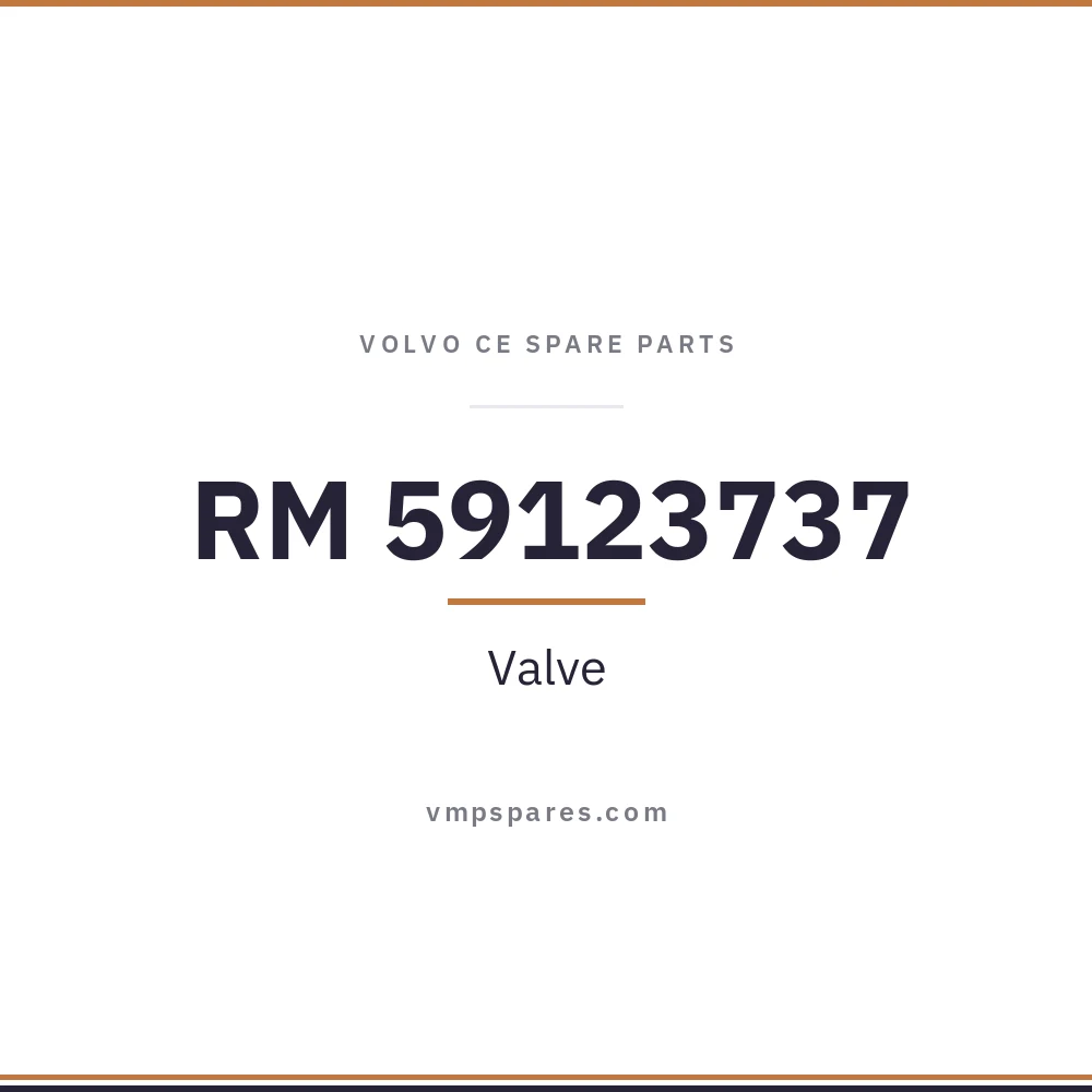 RM 59123737 – Valve