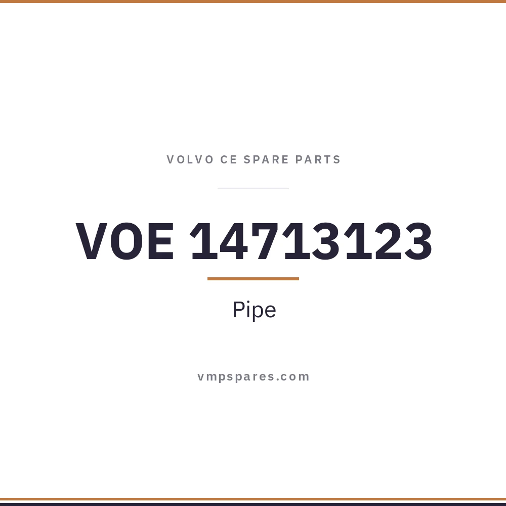 VOE 14713123 – Pipe