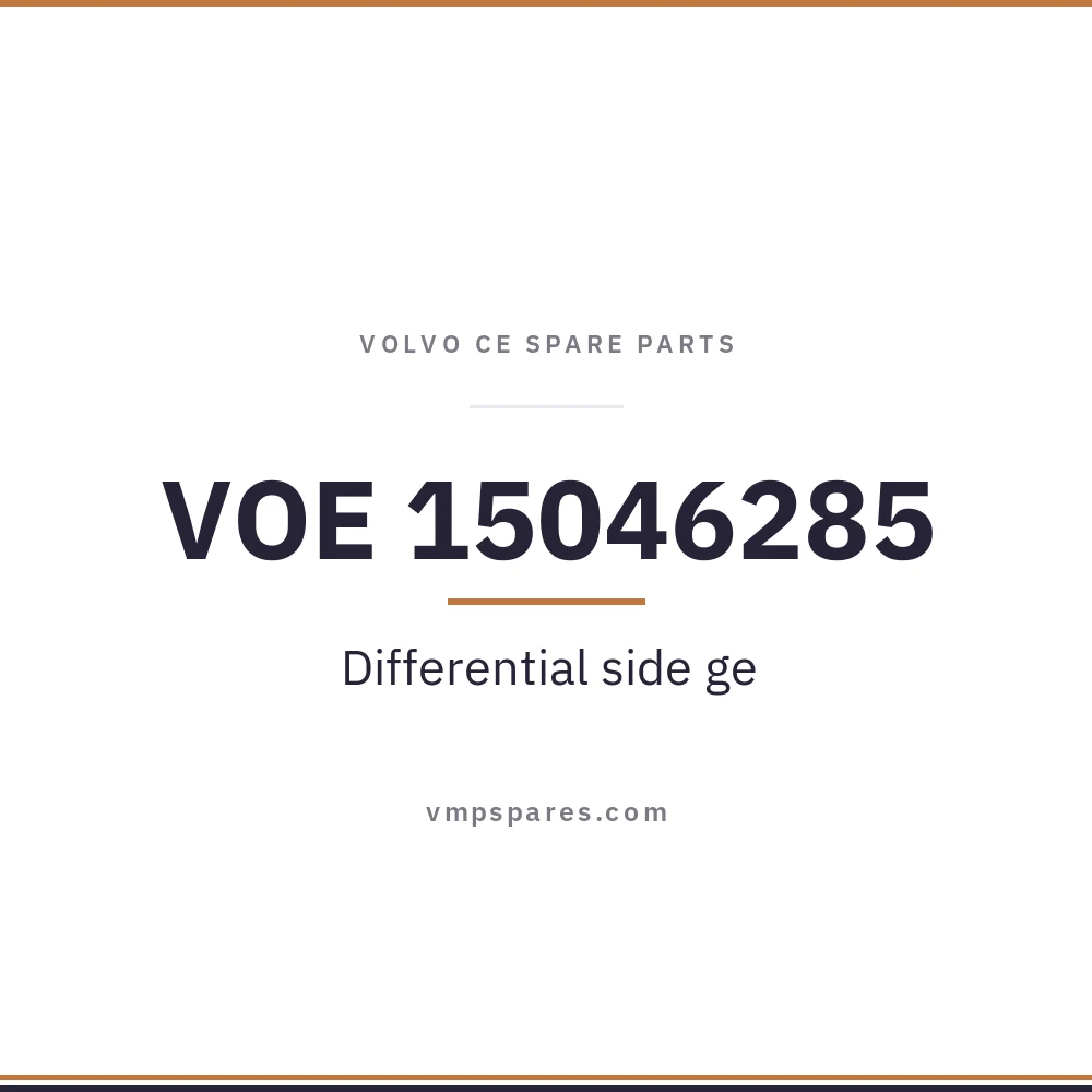 VOE 15046285 – Differential side ge