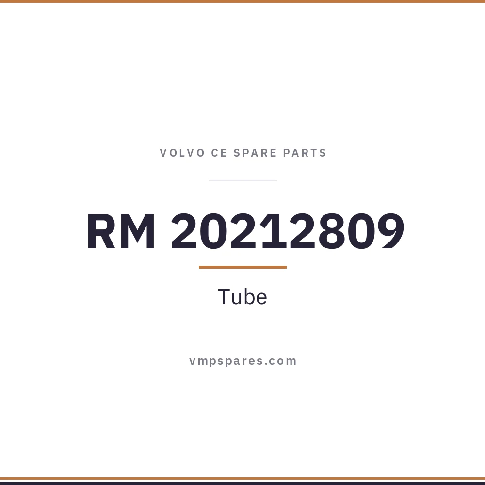 RM 20212809 – Tube