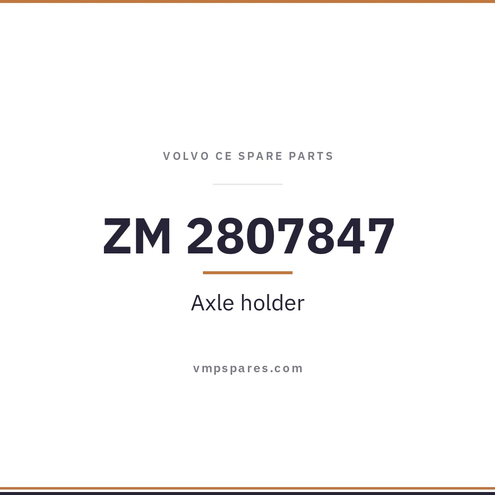 ZM 2807847 – Axle holder