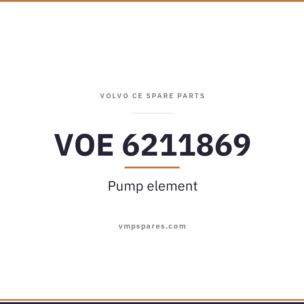 VOE 6211869 – Pump element