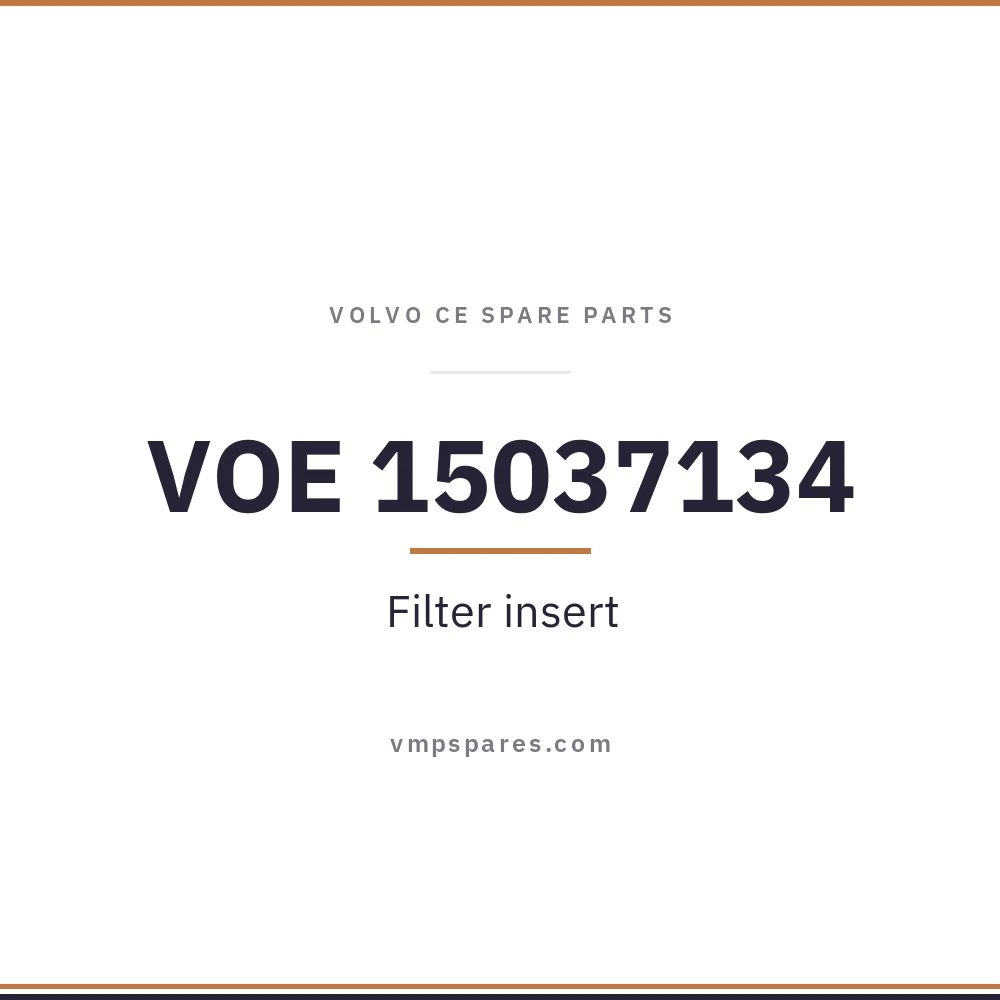 VOE 15037134 – Filter insert