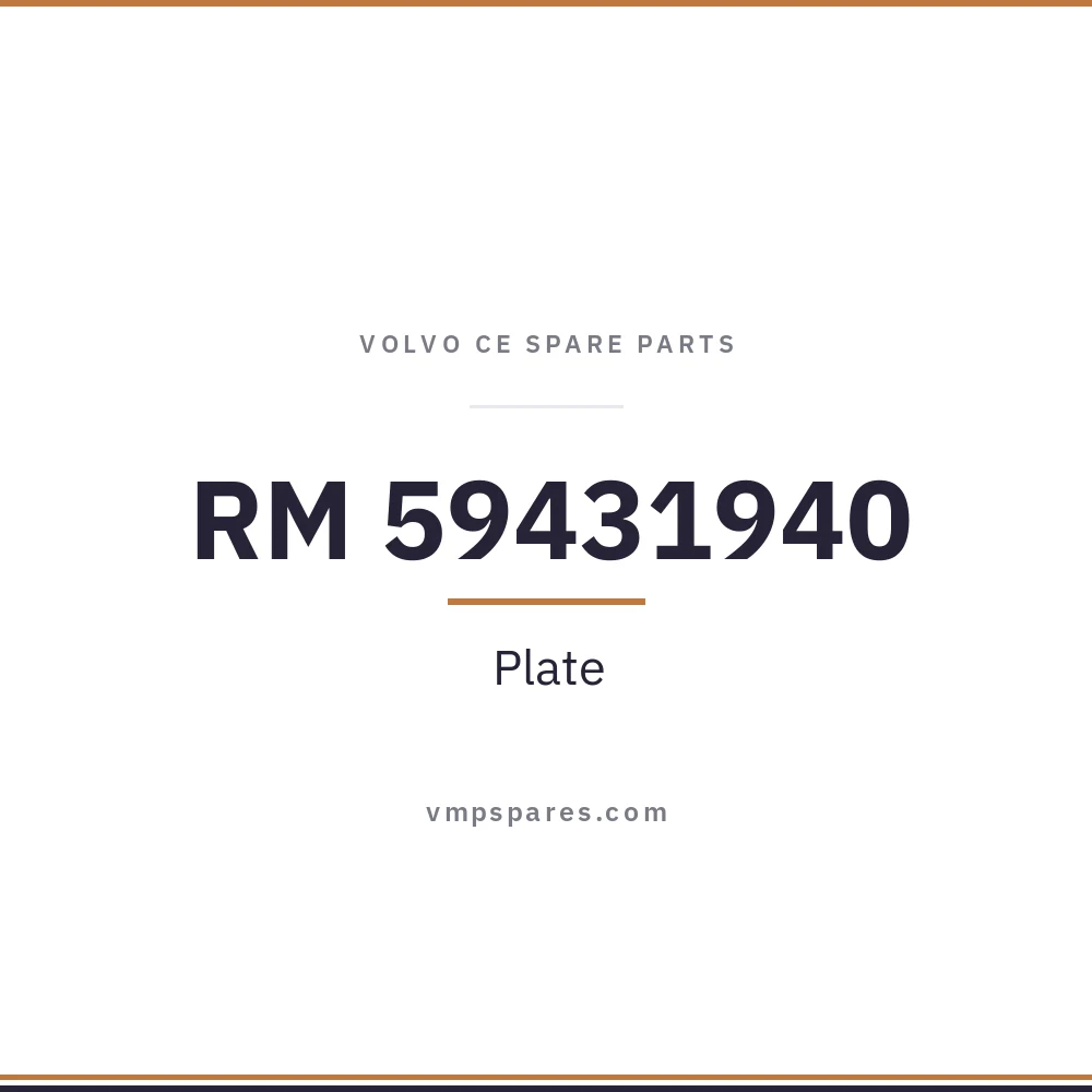 RM 59431940 – Plate