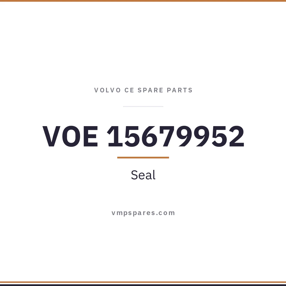 VOE 15679952 – Seal