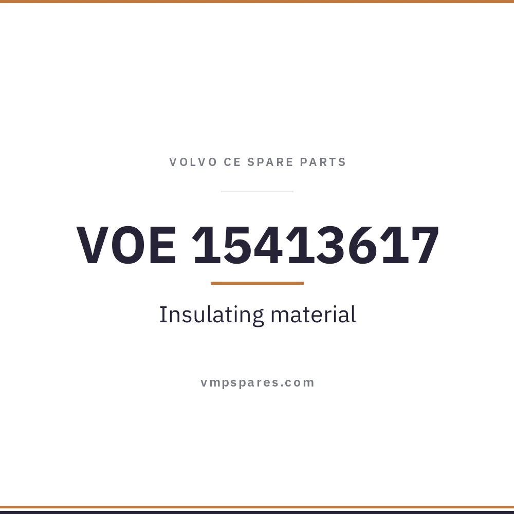 VOE 15413617 – Insulating material