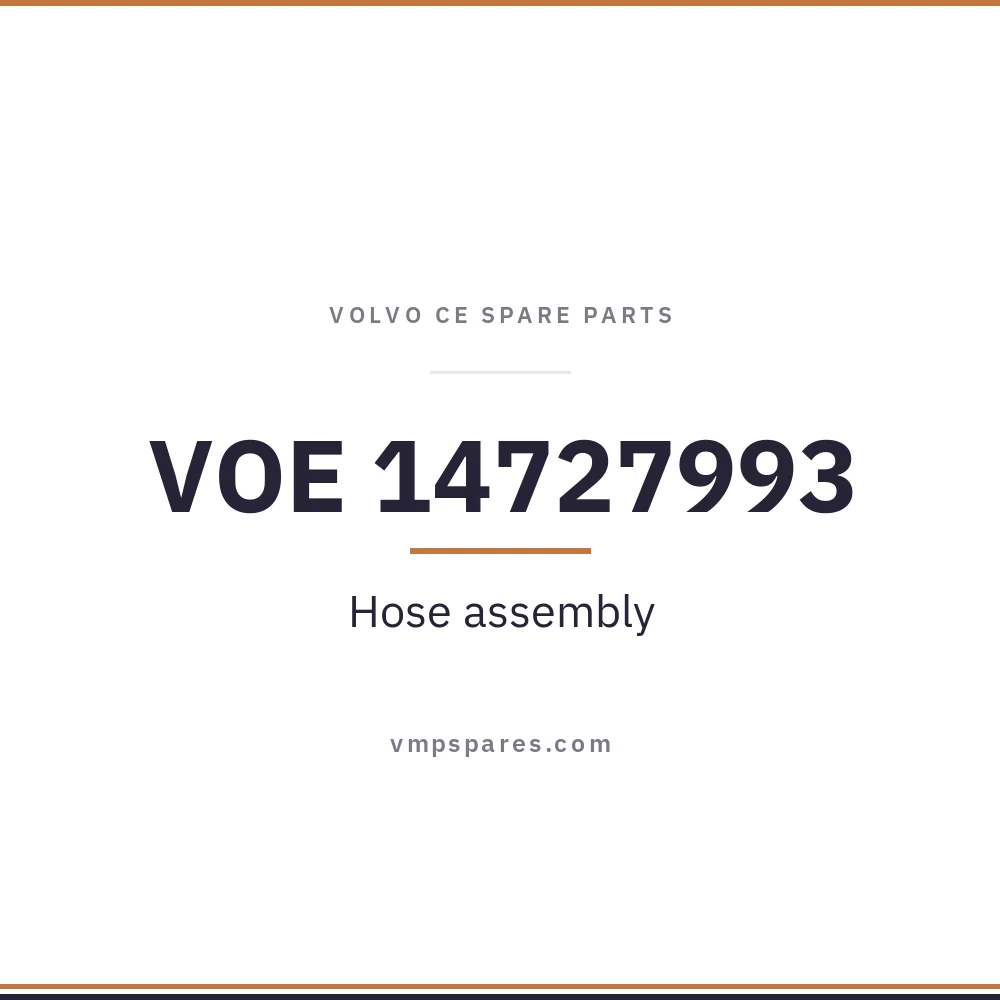 VOE 14727993 – Hose assembly