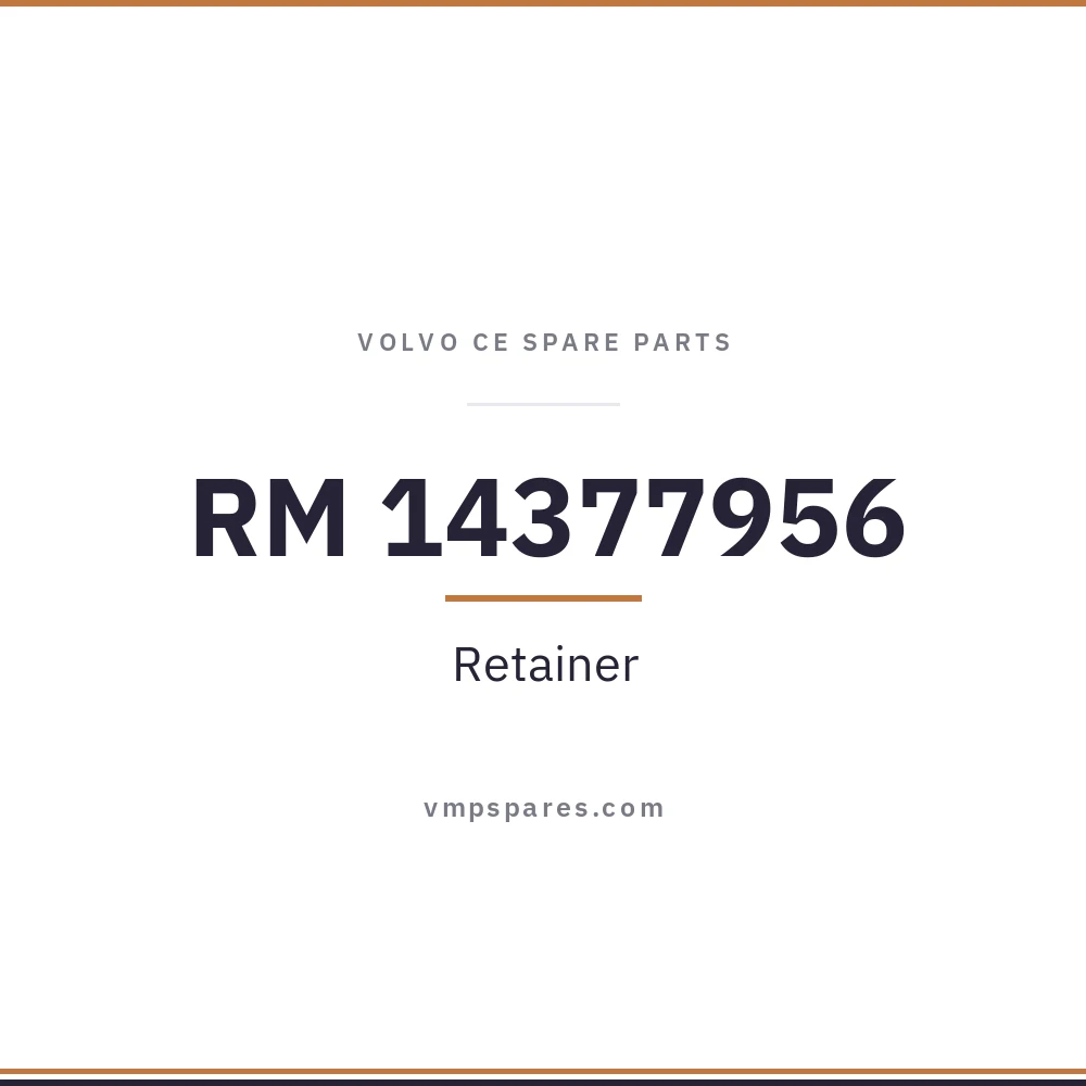 RM 14377956 – Retainer