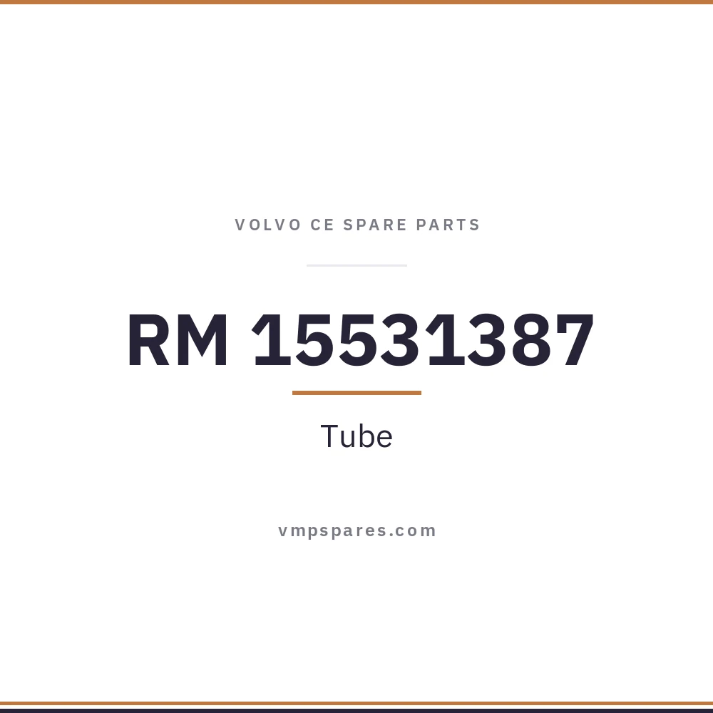 RM 15531387 – Tube