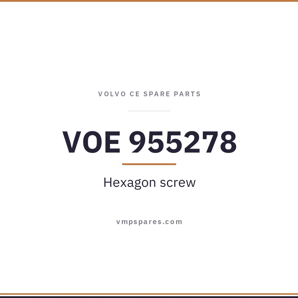 VOE 955278 – Hexagon screw