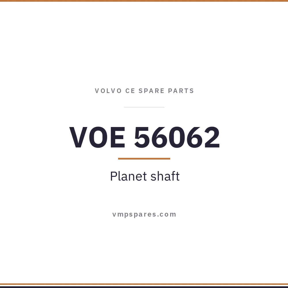 VOE 56062 – Planet shaft