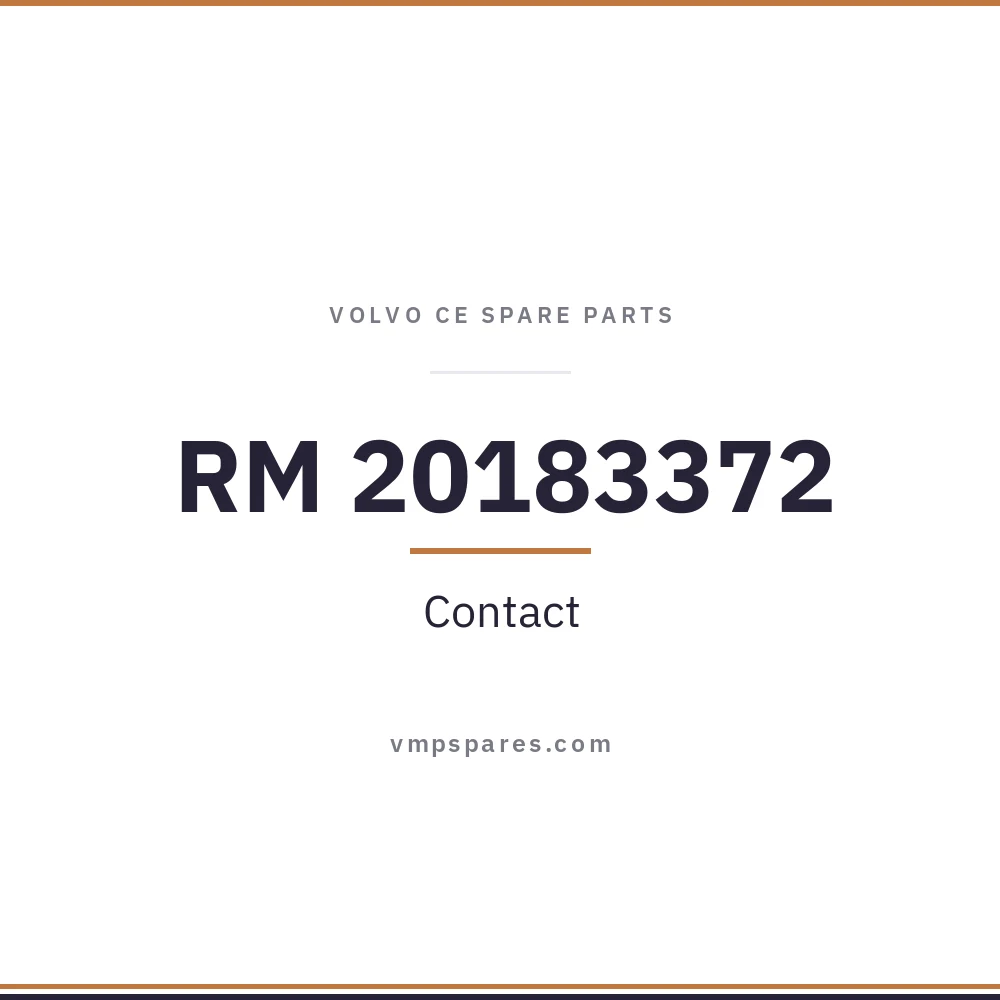 RM 20183372 – Contact