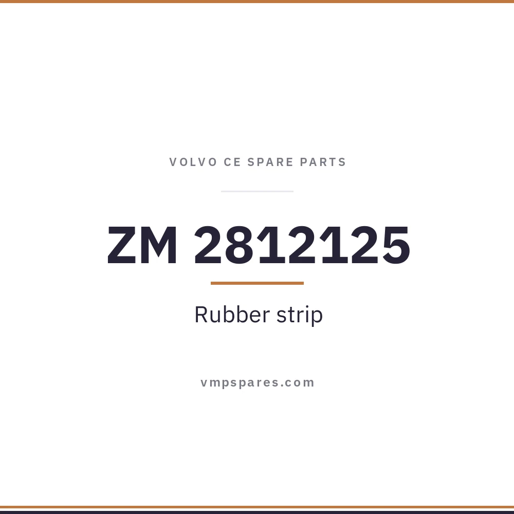 ZM 2812125 – Rubber strip