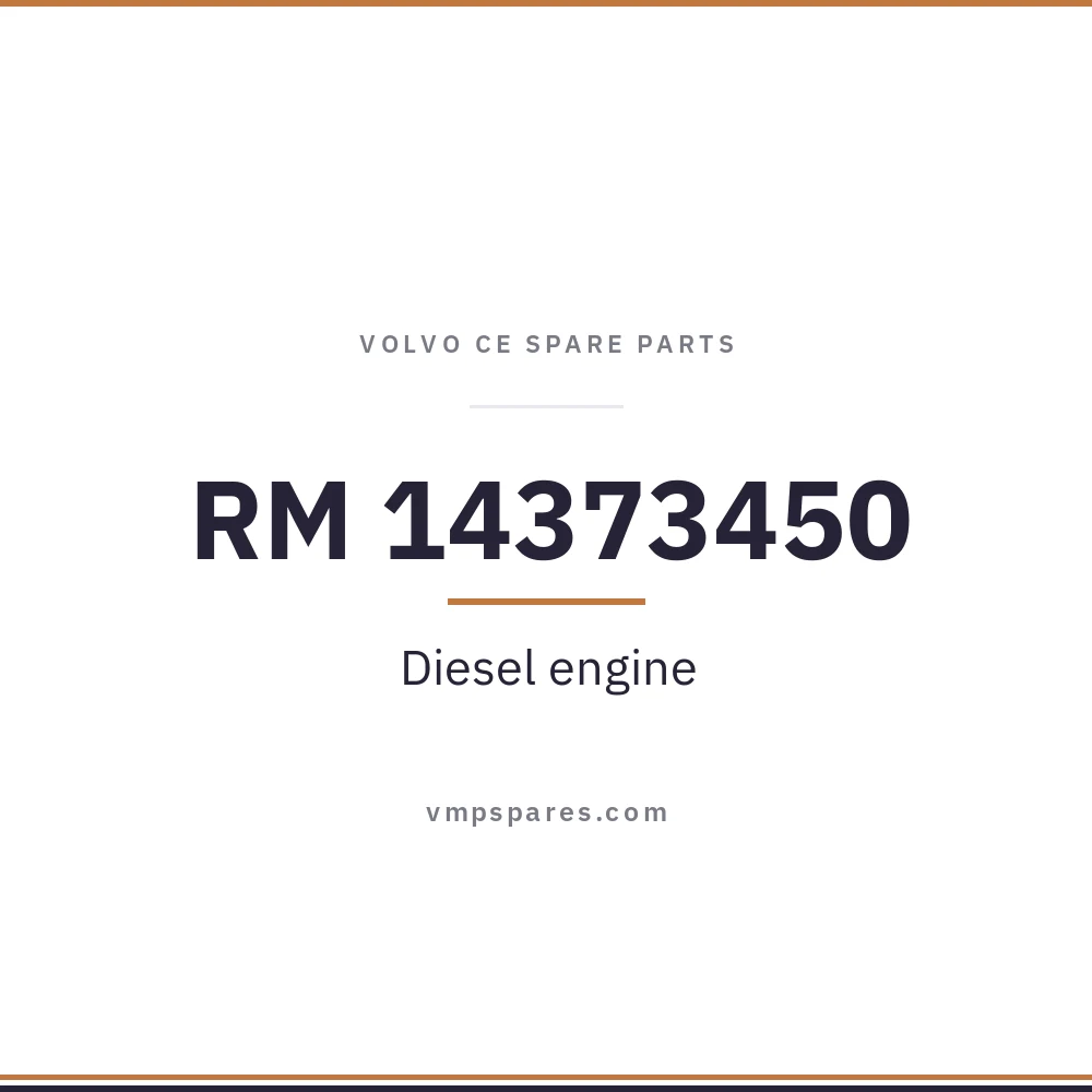 RM 14373450 – Diesel engine