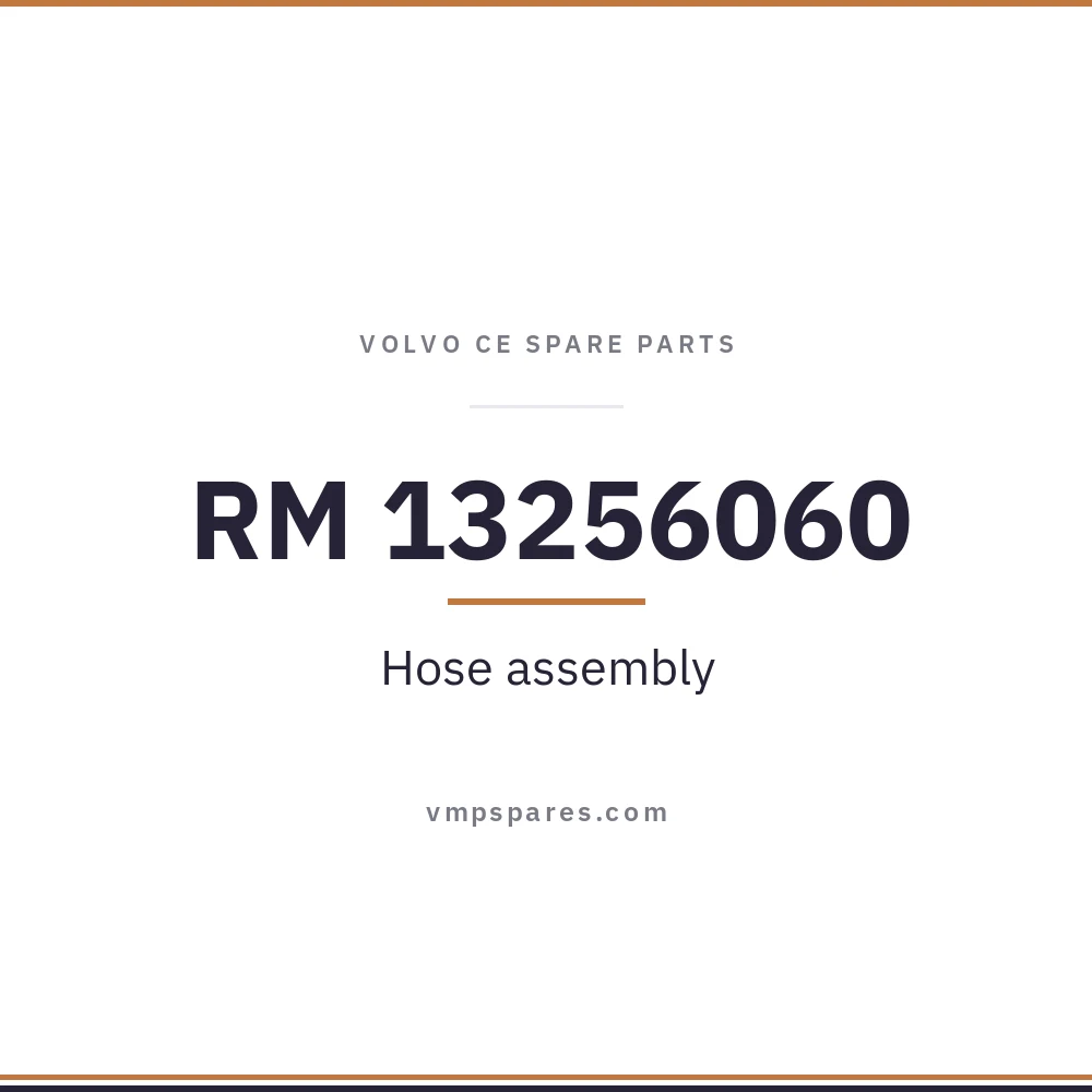 RM 13256060 – Hose assembly