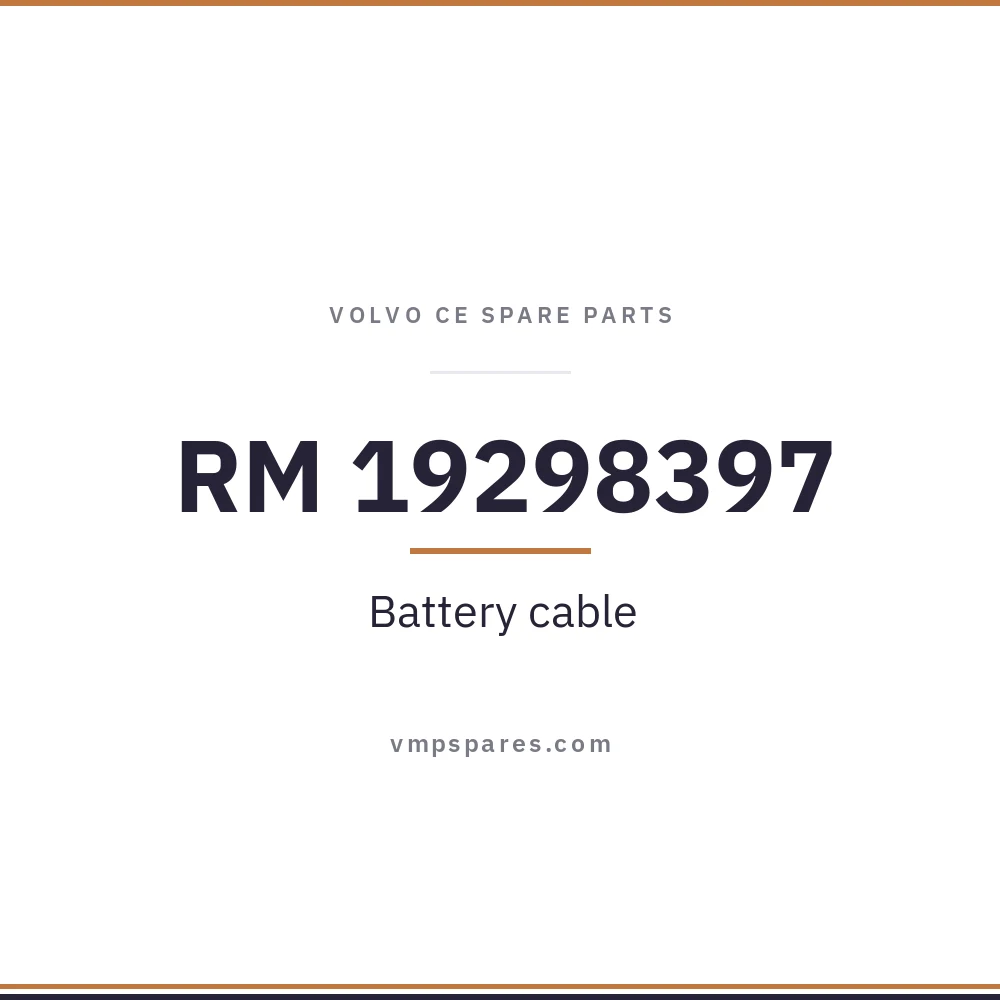 RM 19298397 – Battery cable