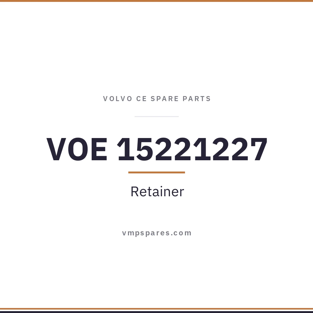 VOE 15221227 – Retainer