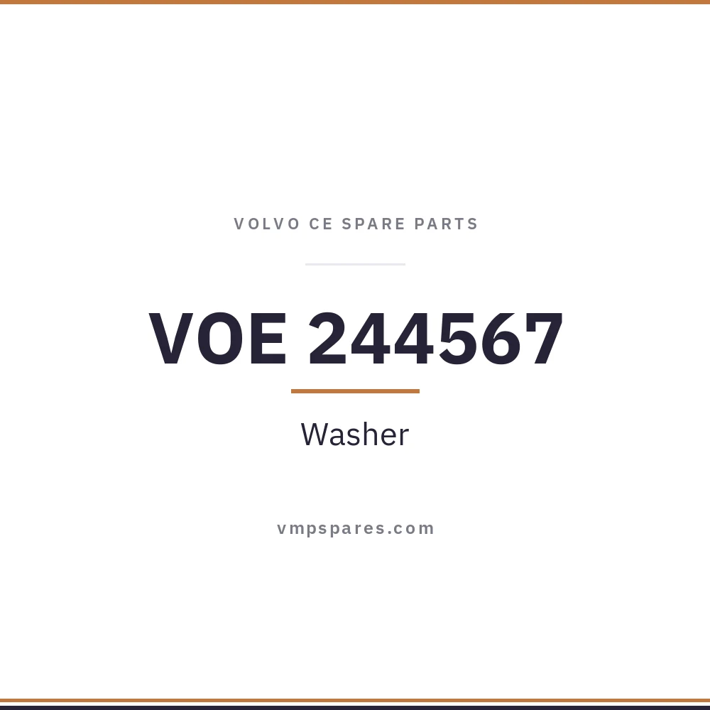 VOE 244567 – Washer