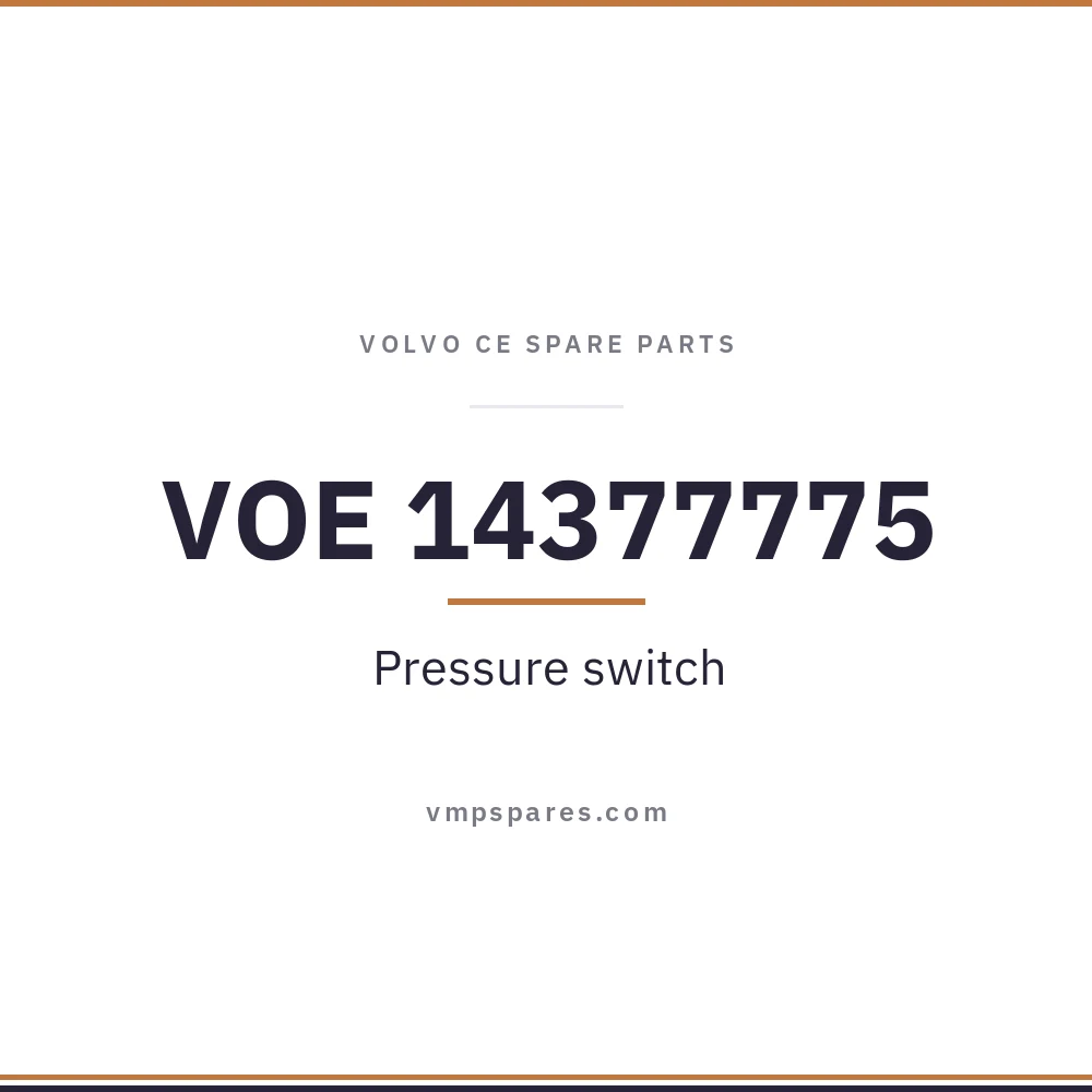 VOE 14377775 – Pressure switch