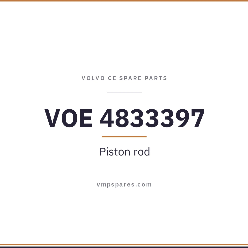 VOE 4833397 – Piston rod