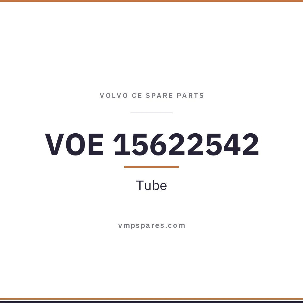 VOE 15622542 – Tube