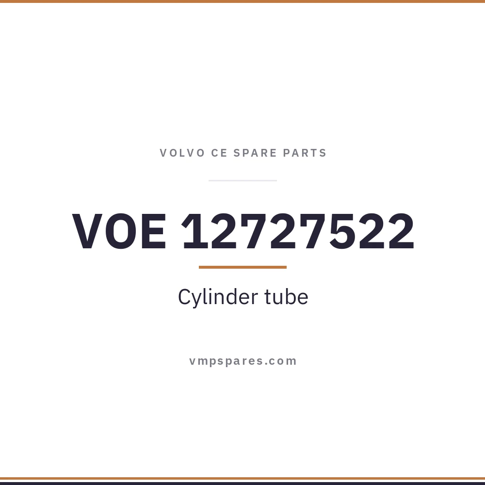 VOE 12727522 – Cylinder tube