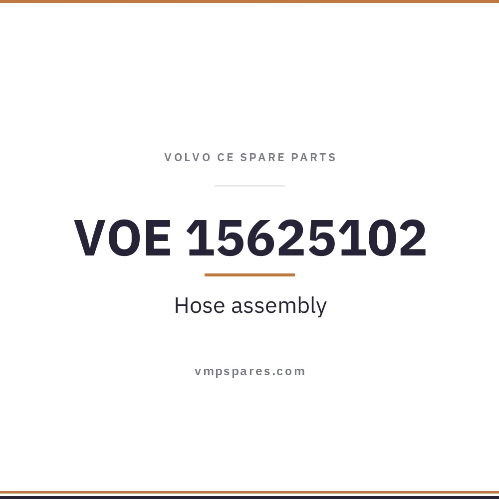 VOE 15625102 – Hose assembly