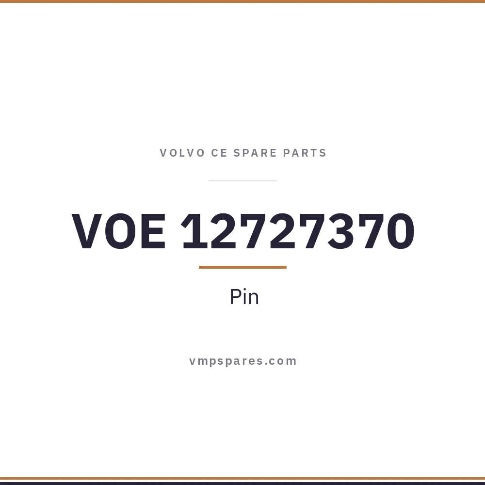 VOE 12727370 – Pin