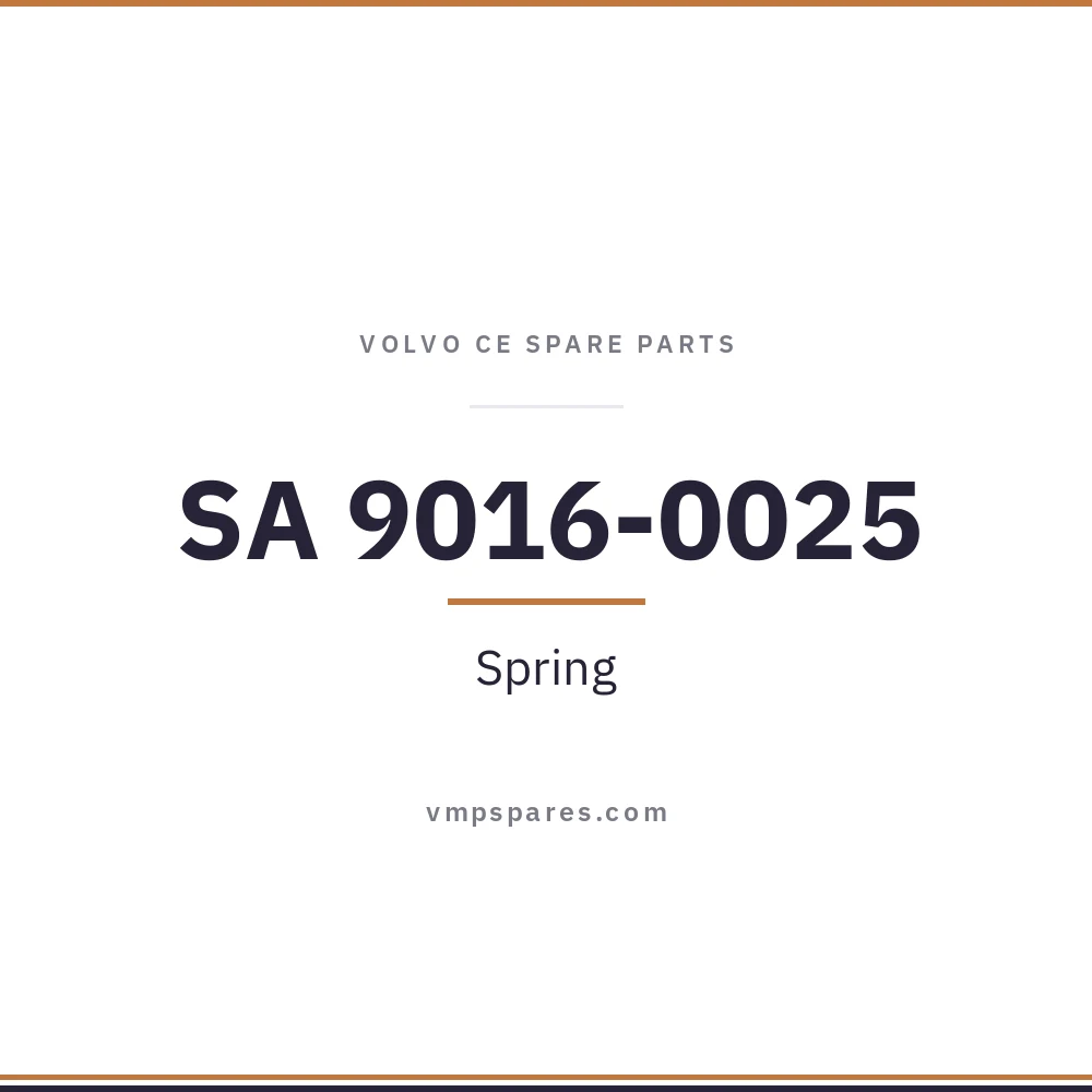 SA 9016-0025 – Spring
