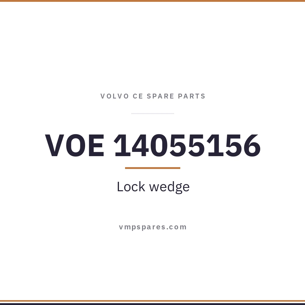 VOE 14055156 – Lock wedge