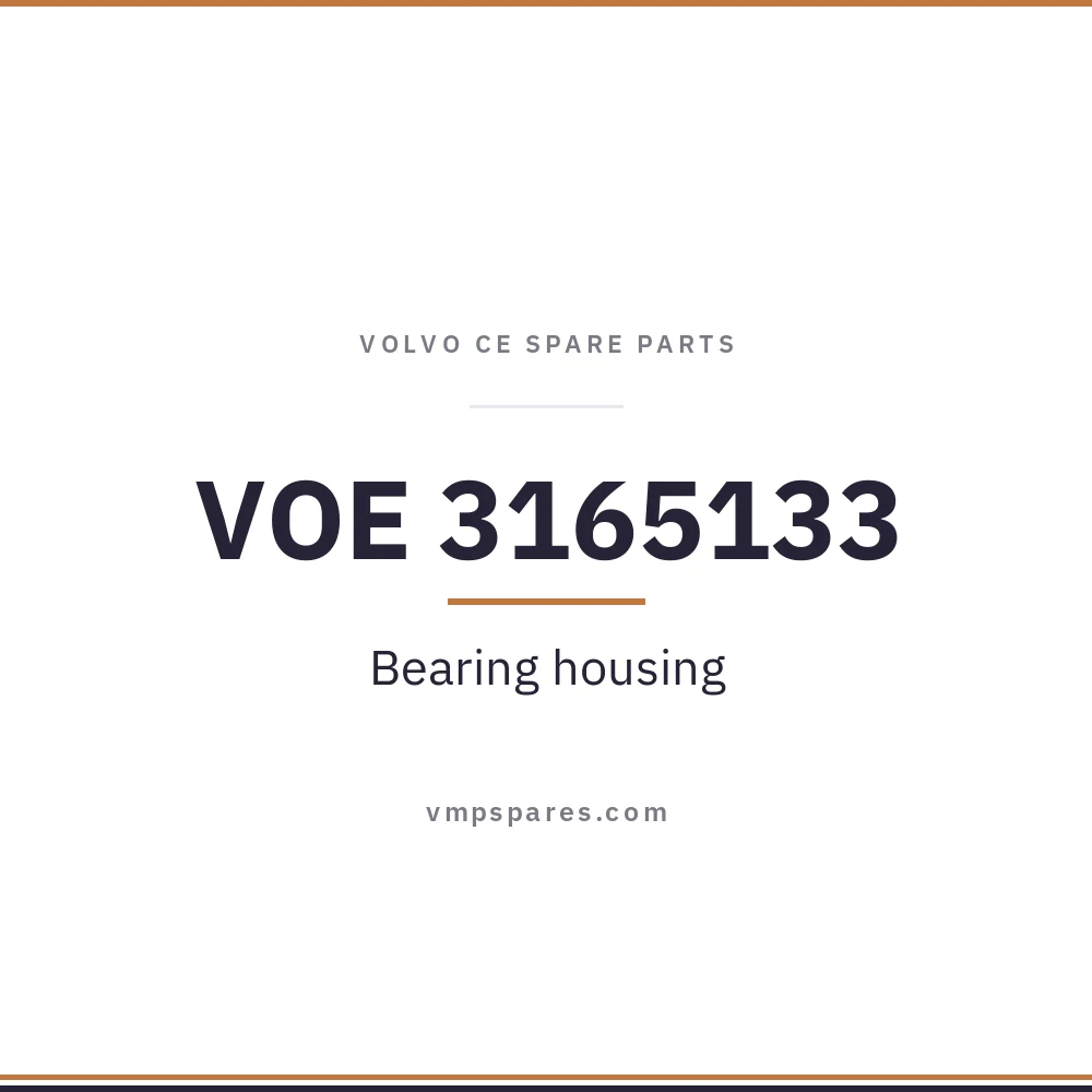 VOE 3165133 – Bearing housing