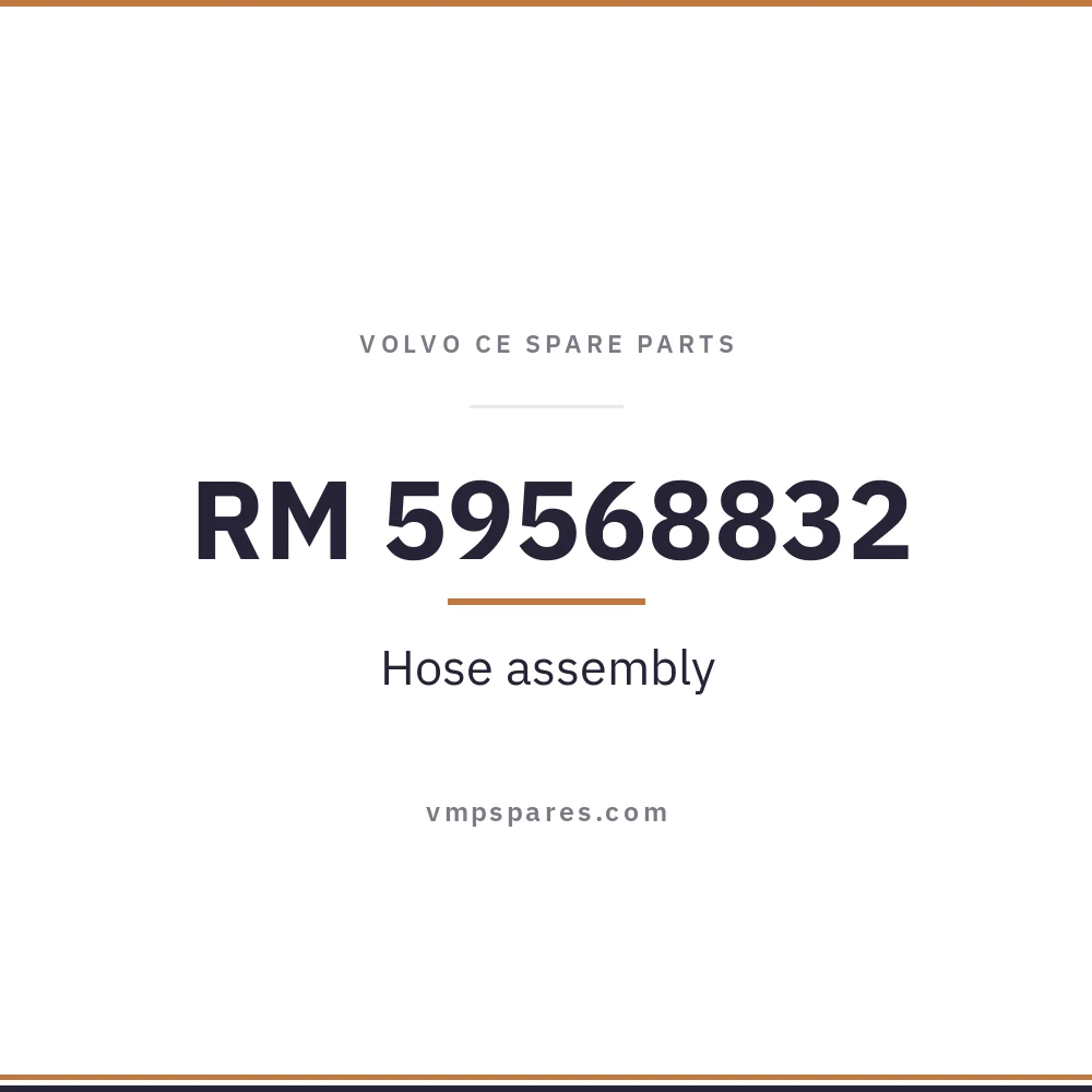 RM 59568832 – Hose assembly