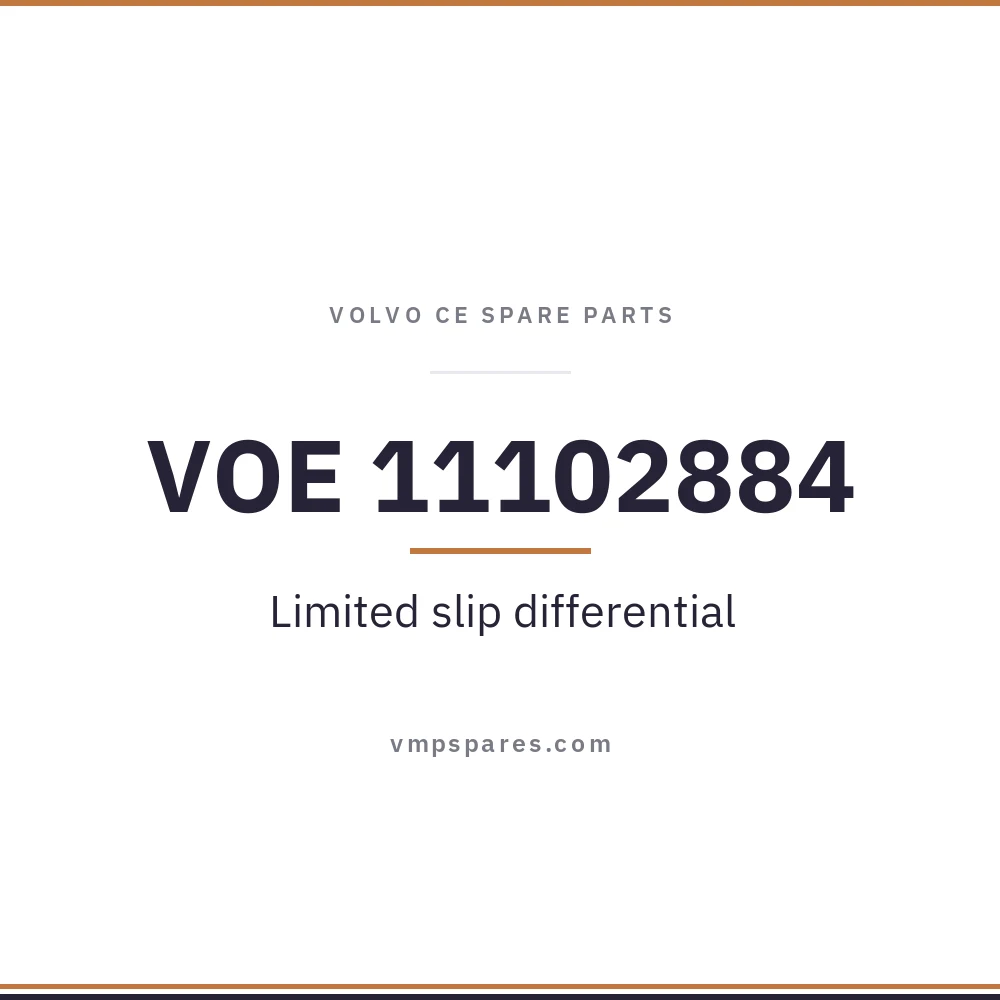 VOE 11102884 – Limited slip differential