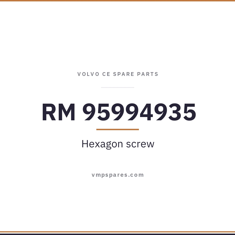 RM 95994935 – Hexagon screw