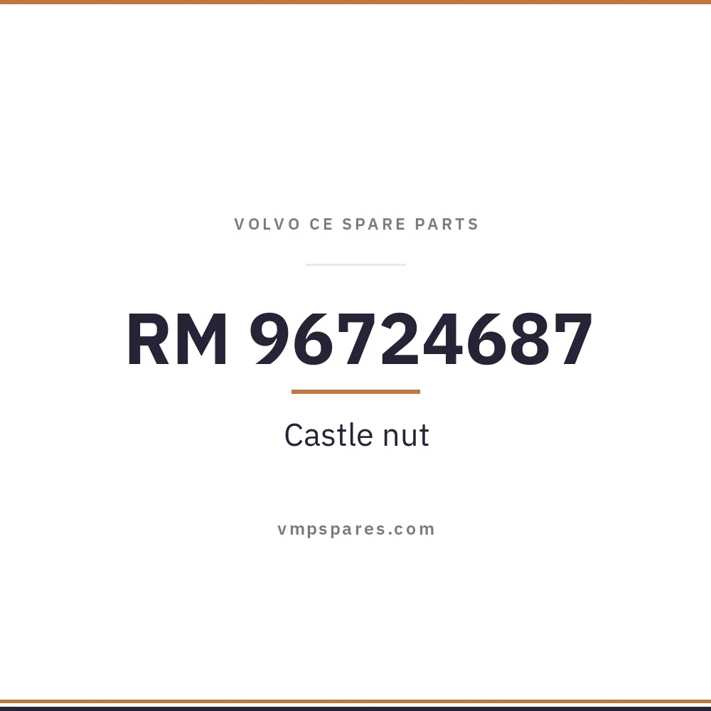 RM 96724687 – Castle nut