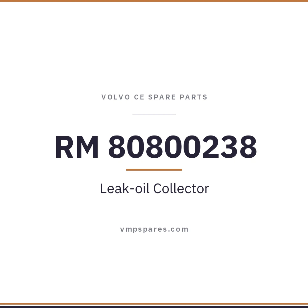 RM 80800238 – Leak-oil Collector