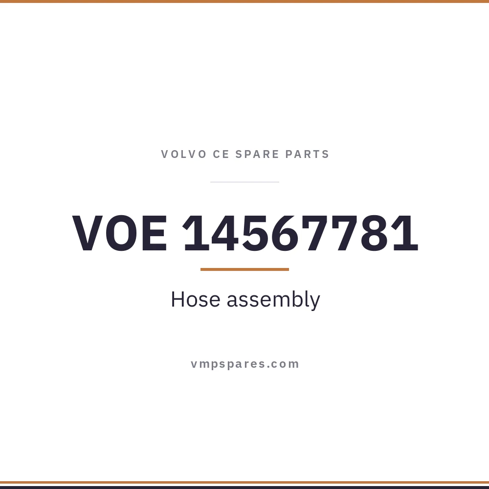 VOE 14567781 – Hose assembly